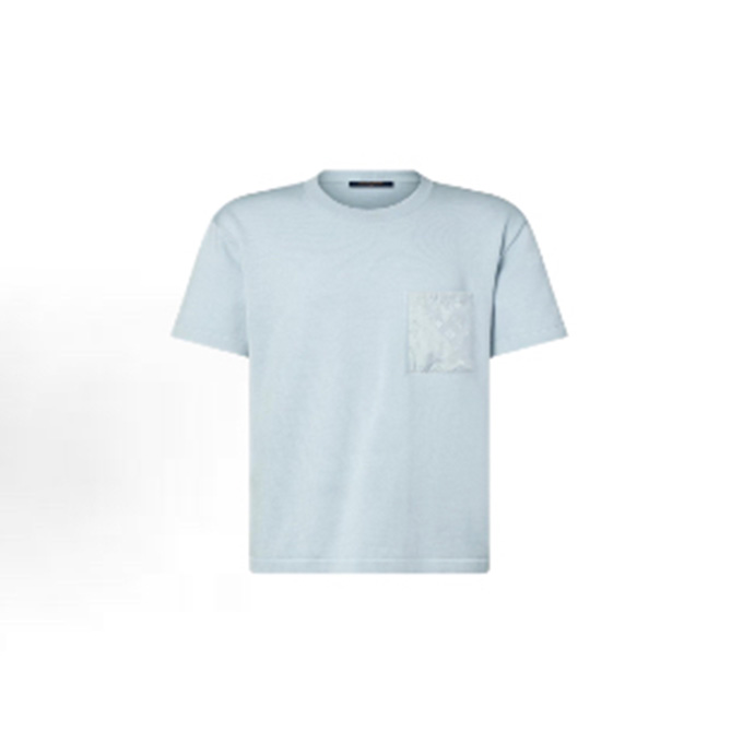 lv louis vuitton knit t-shirt with pocket
